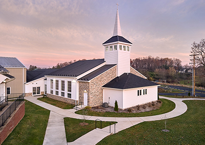 Project images for HCA Architects- Guinston Prespiterian Church Project